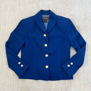 Vintage Griffith Gray St. John Blue Blazer Jacket 6